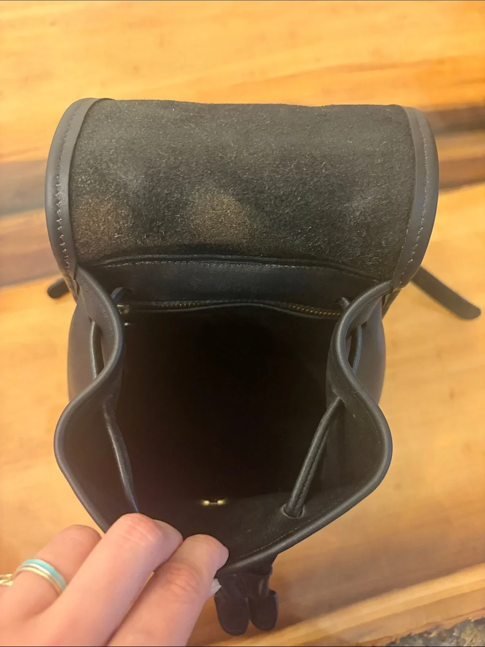 Vintage coach mini backpack